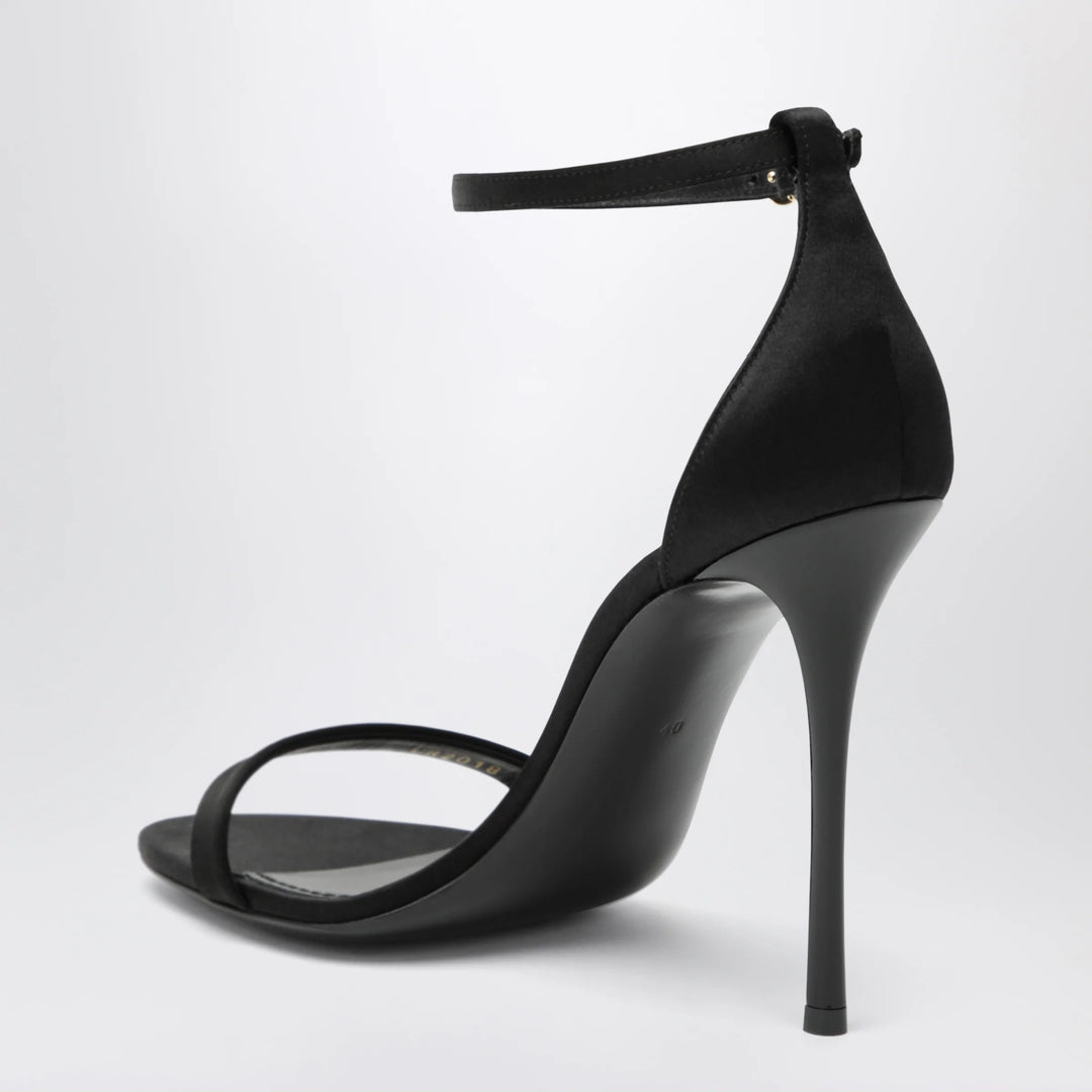 Dolce&amp;Gabbana - Keira sandal in black satin