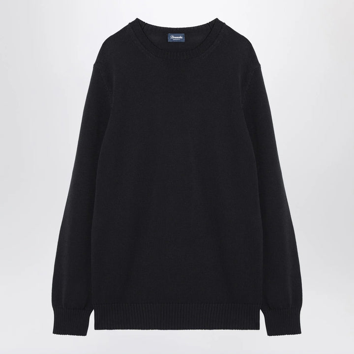 Drumohr - Navy blue cotton sweater