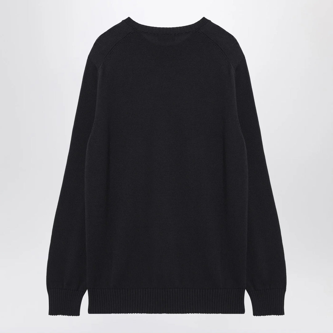 Drumohr - Navy blue cotton sweater