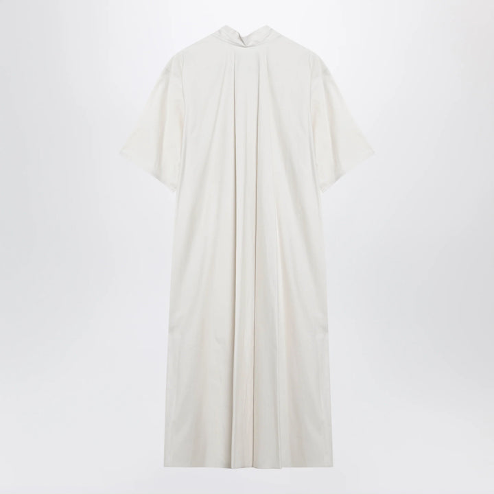 LEMAIRE - Reversible cream-colored silk-blend dress