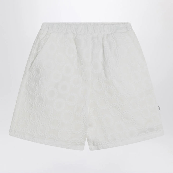 Douuod - White cotton Shorts
