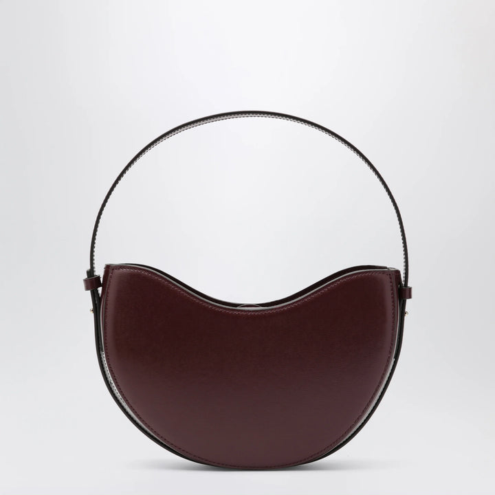 NOESI - Ellie plum-colored bag in smooth leather