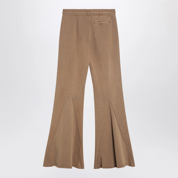Entire Studios - Cotton beige flared trousers