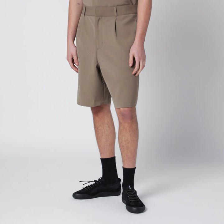 Entire Studios - Beige tailored shorts