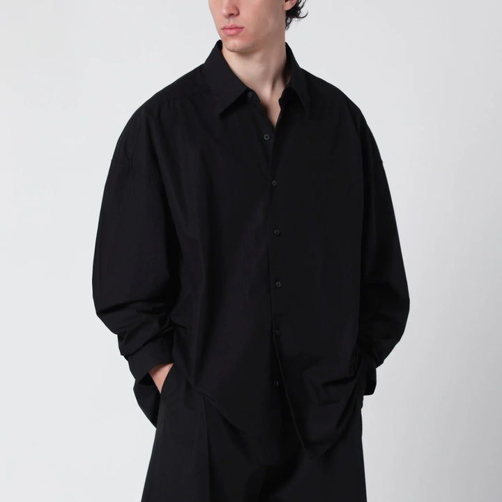 Entire Studios - Black oversized long-sleeve shirt