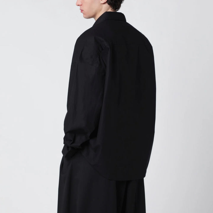 Entire Studios - Black oversized long-sleeve shirt