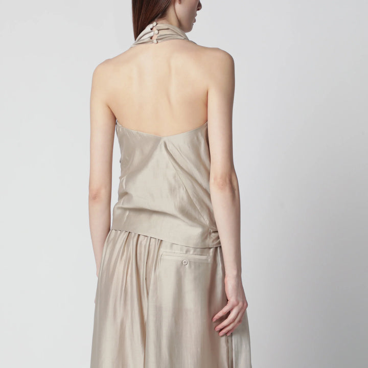 Entire Studios - Flowing champagne-colored top