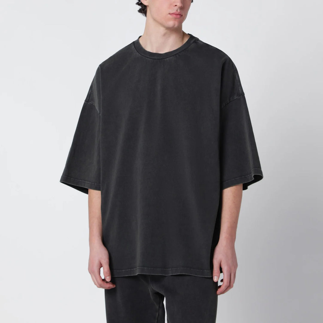 Entire Studios - Washed black boxy T-shirt