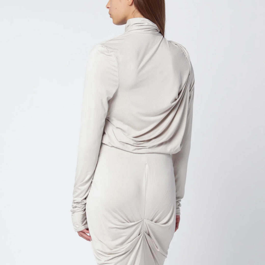 Entire Studios - Ivory draped top