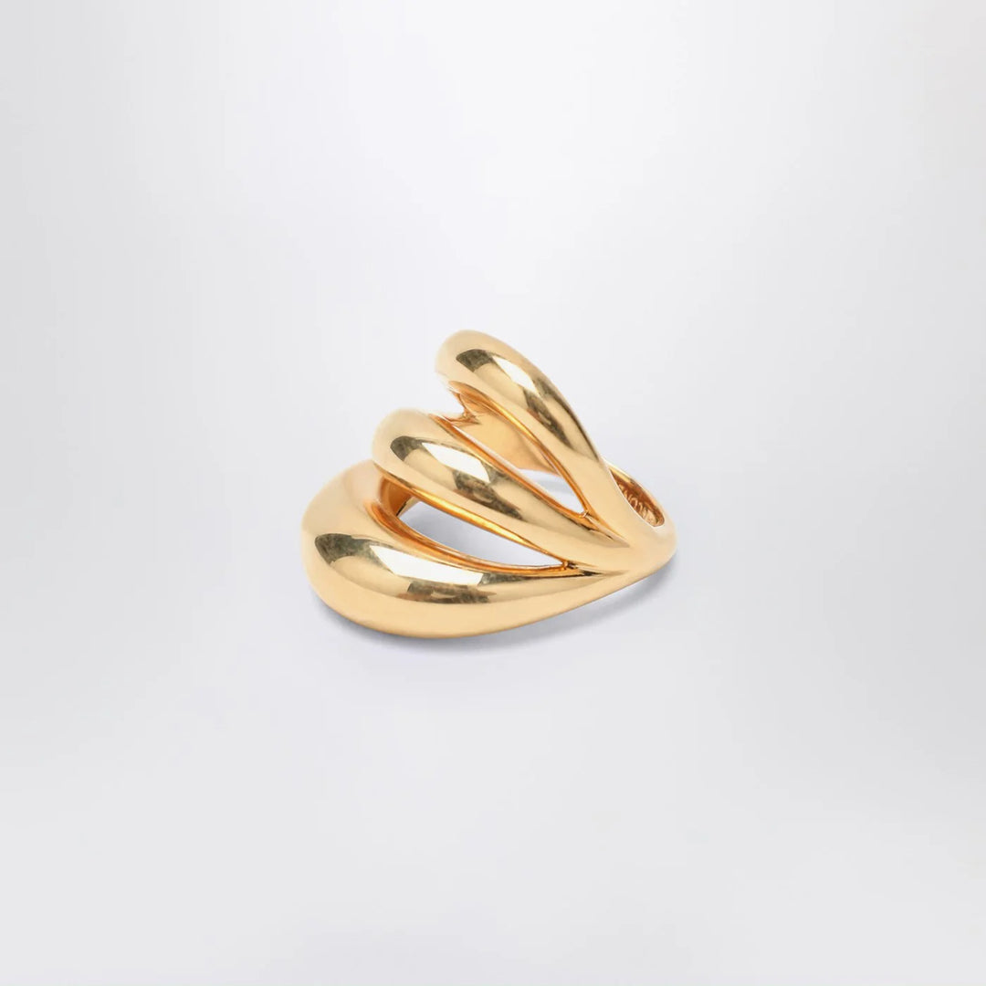 PANCONESI - Triptych Blow Up gold ring