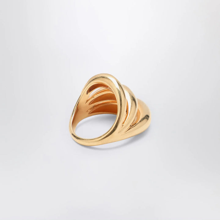 PANCONESI - Triptych Blow Up gold ring