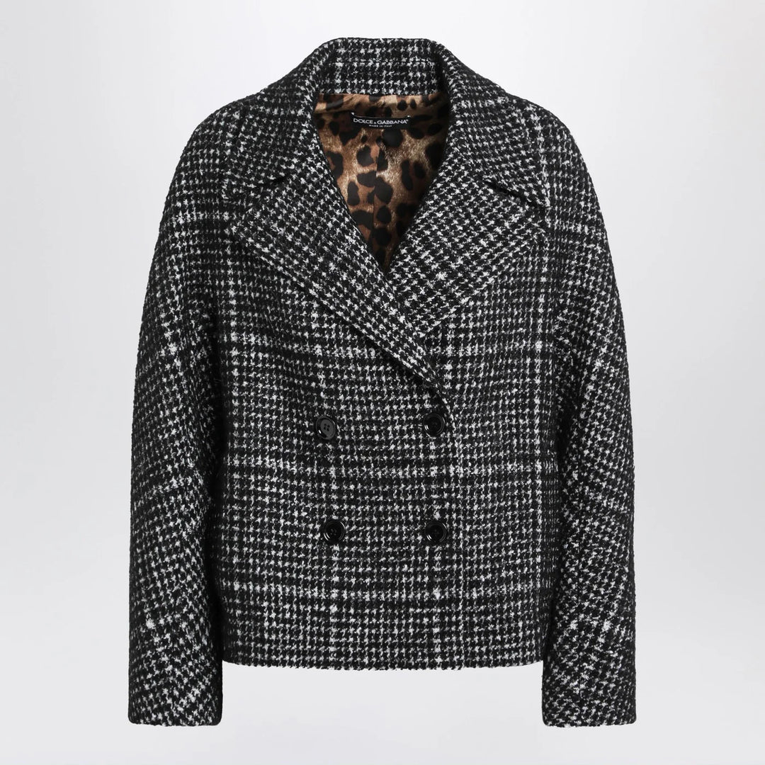 Dolce&amp;Gabbana - Black/white houndstooth jacket