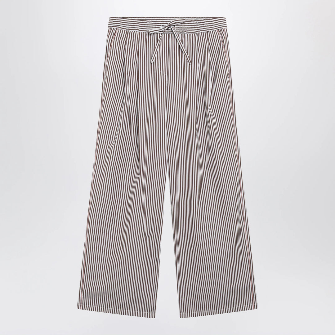 Dolce&amp;Gabbana - Striped cotton and silk poplin shorts