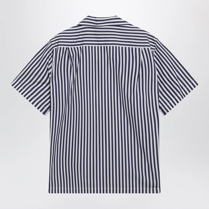 Dolce&amp;Gabbana - Hawaii collar striped poplin shirt in multicolor