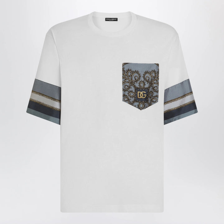 Dolce&amp;Gabbana - White jersey T-shirt with print