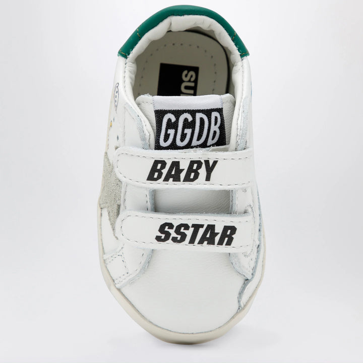 Golden Goose - Old School sneakers in white leather with astronaut detail