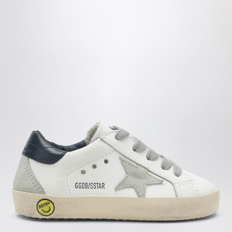 Shoes Golden Goose - Super-star sneakers in vintage white/navy blue - 19 EU Brand