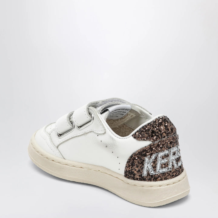 Golden Goose - Ball Star sneakers in white/ash/brown