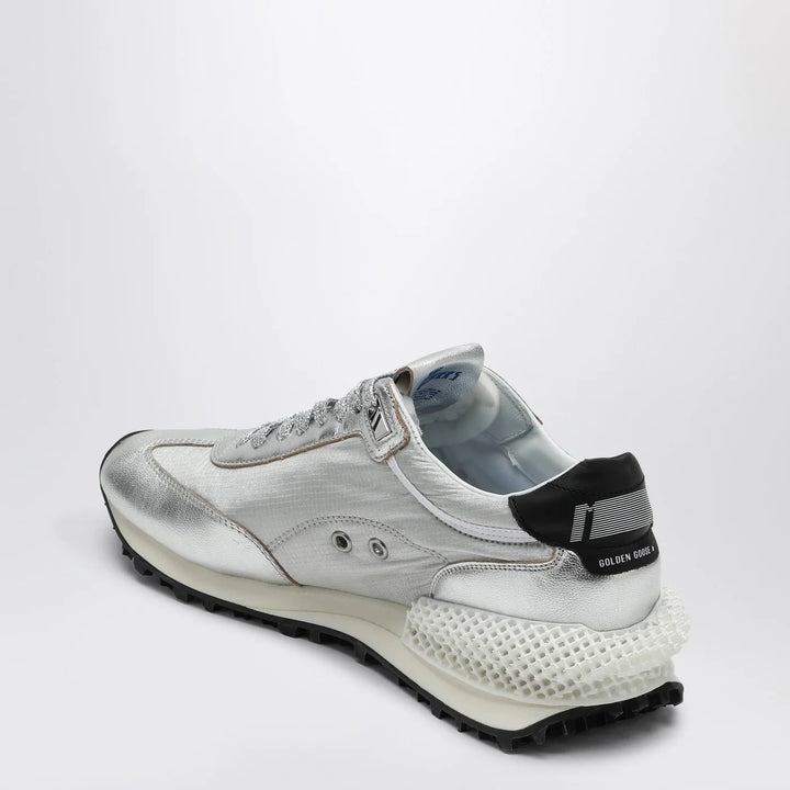 Golden Goose - Sneakers Marathon in nylon ripstop silver