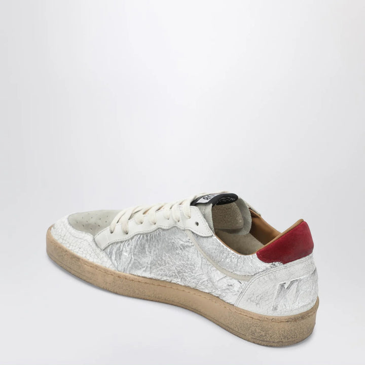 Golden Goose - Ball Star silver/red Sneakers