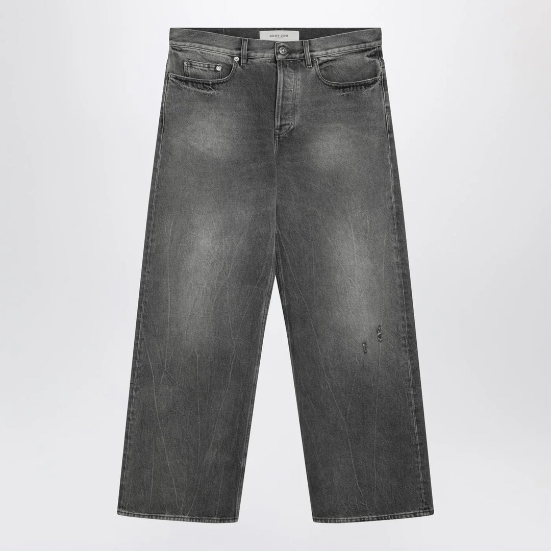 Golden Goose - Wide grey washed jeans