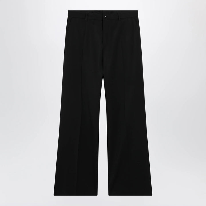 Dolce&amp;Gabbana - Tailored trousers in black cotton