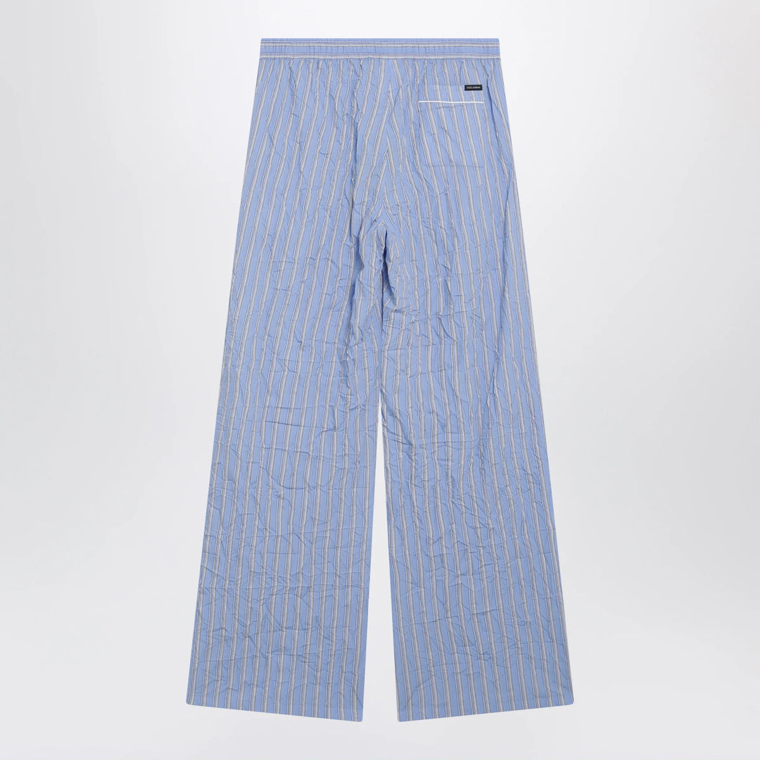Dolce&amp;Gabbana - Vanity trousers in striped viscose