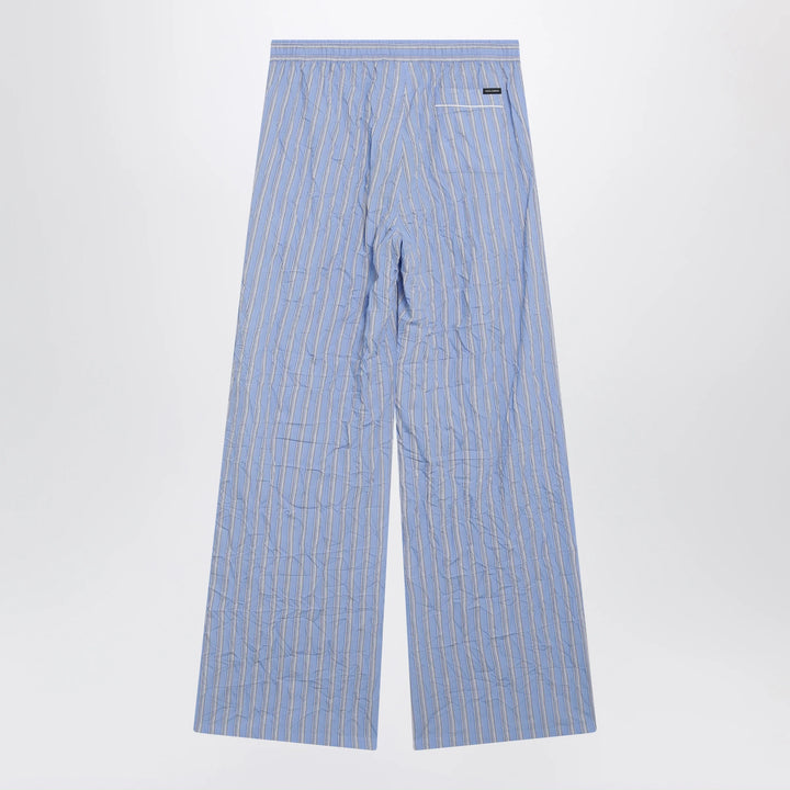 Dolce&amp;Gabbana - Vanity trousers in striped viscose