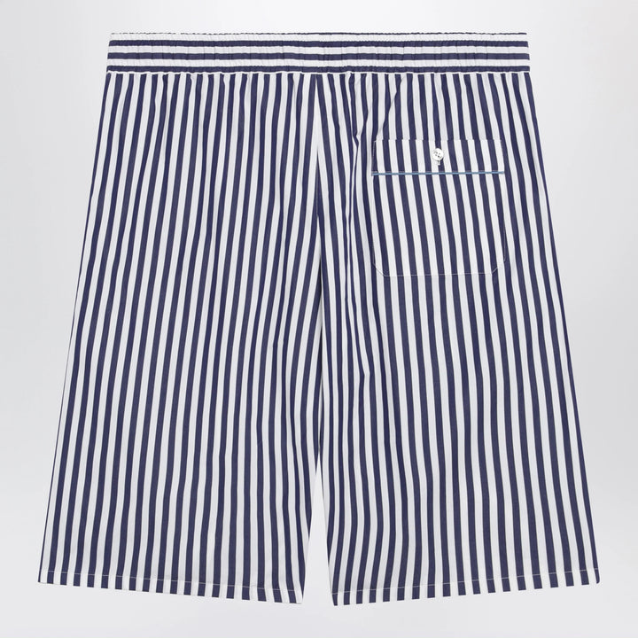 Dolce&amp;Gabbana - Vanity bermuda shorts in striped poplin