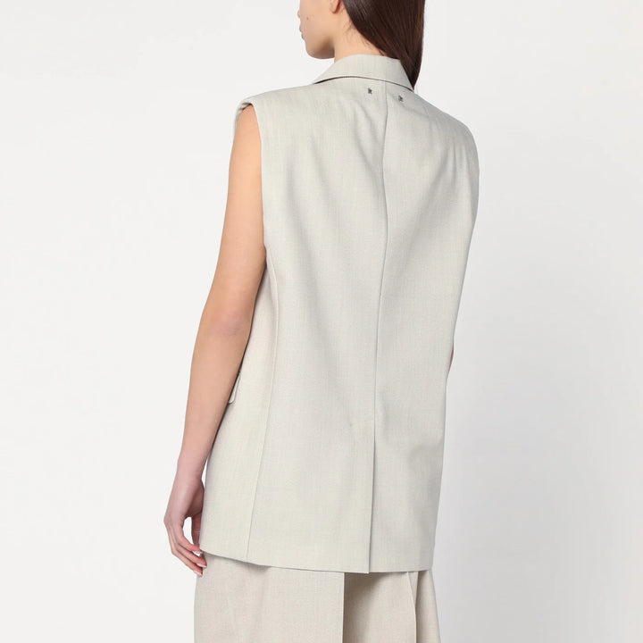 Golden Goose - Single-breasted vest in wool blend