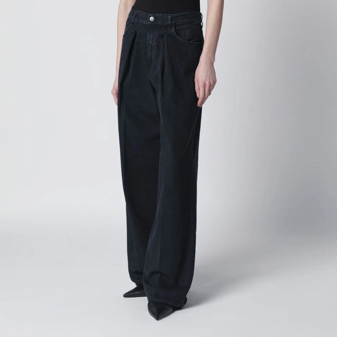 HAIKURE - Carbon Candy pleated jeans