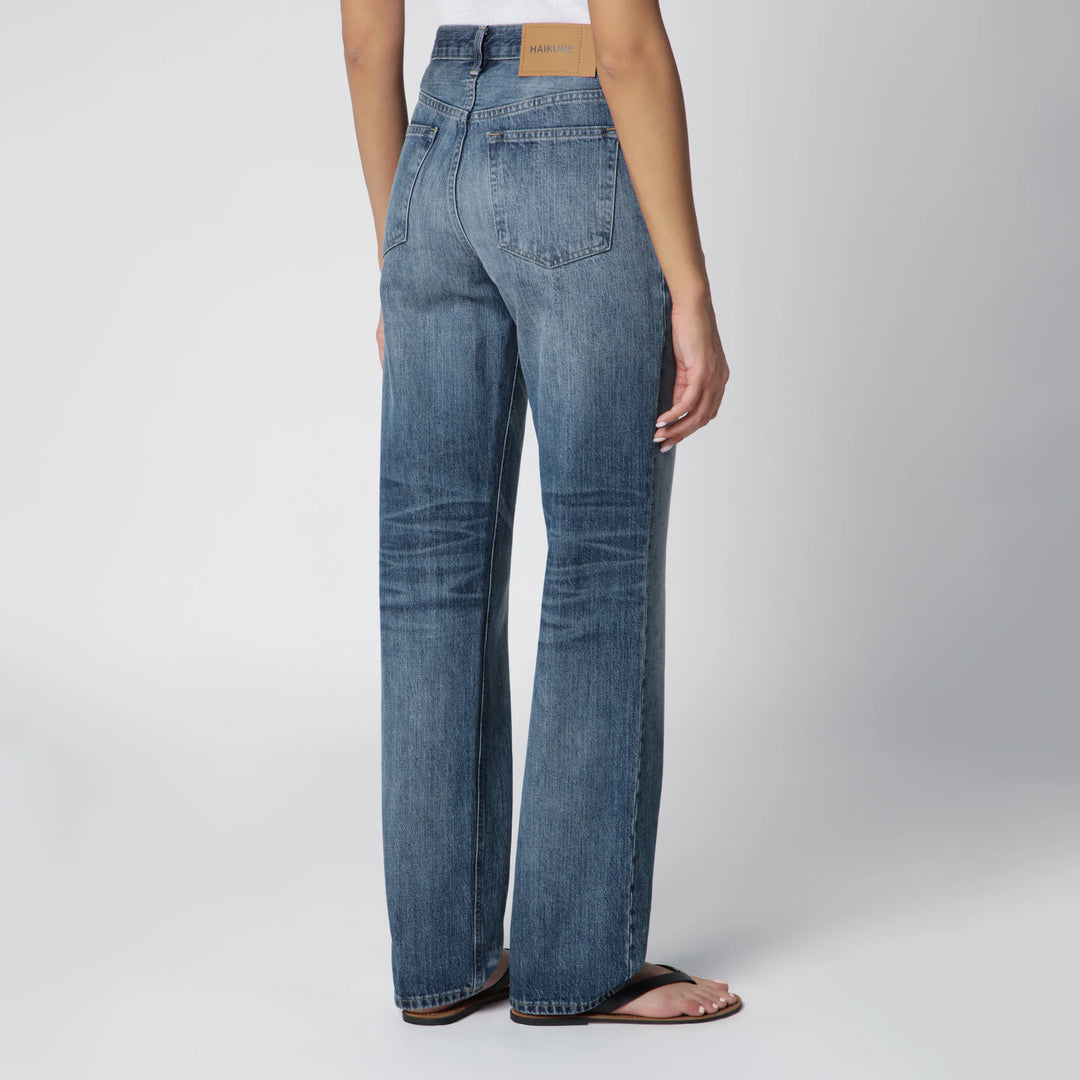 HAIKURE - Haikure jeans in washed Blue Ryder denim