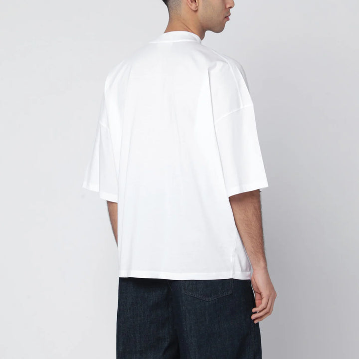 Jil Sander - White oversized cotton T-shirt