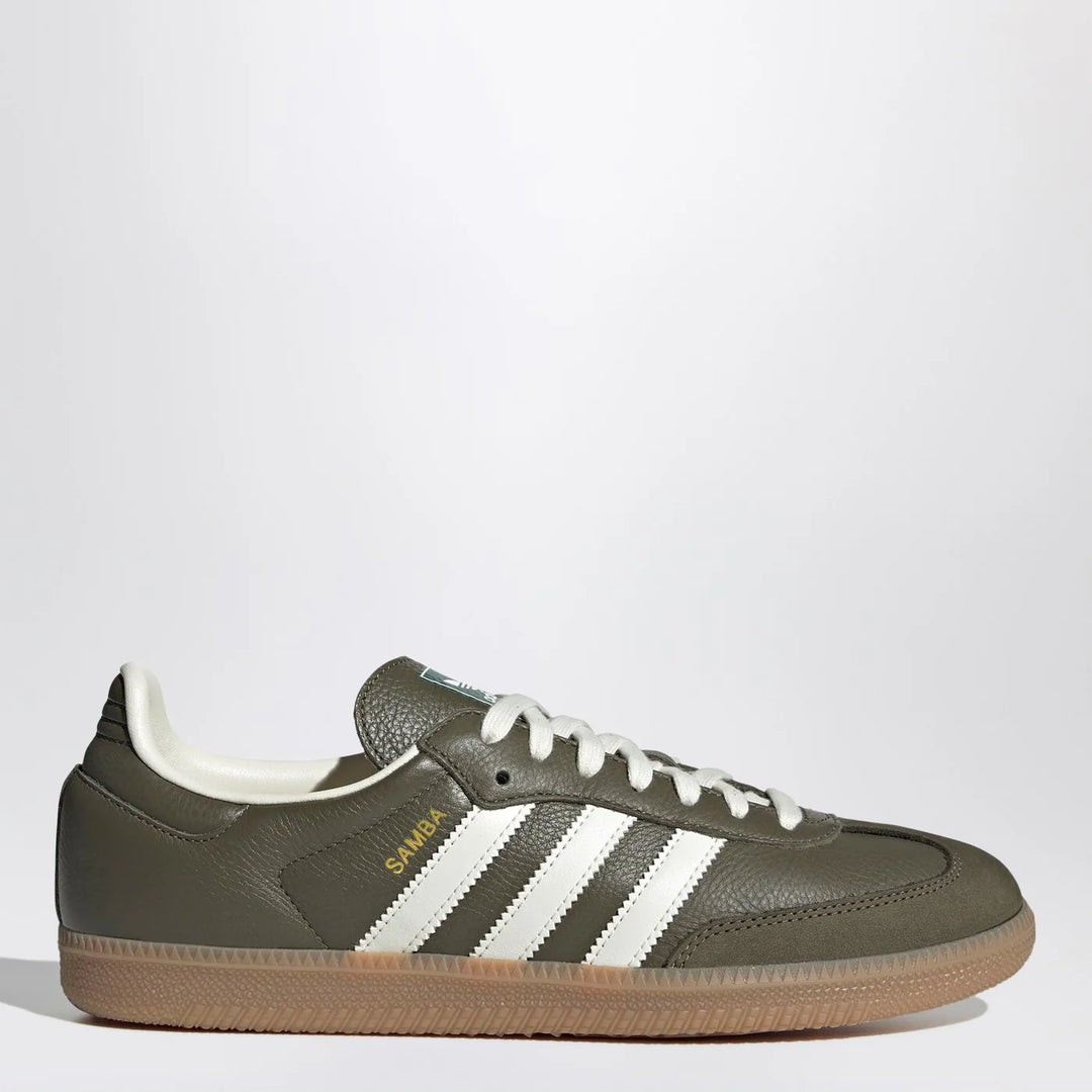 adidas Originals - Sneakers Samba OG Medium Dark Khaki/Off White/Gum