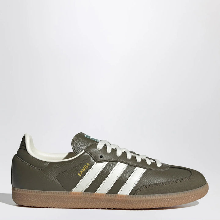 adidas Originals - Sneakers Samba OG Medium Dark Khaki/Off White/Gum