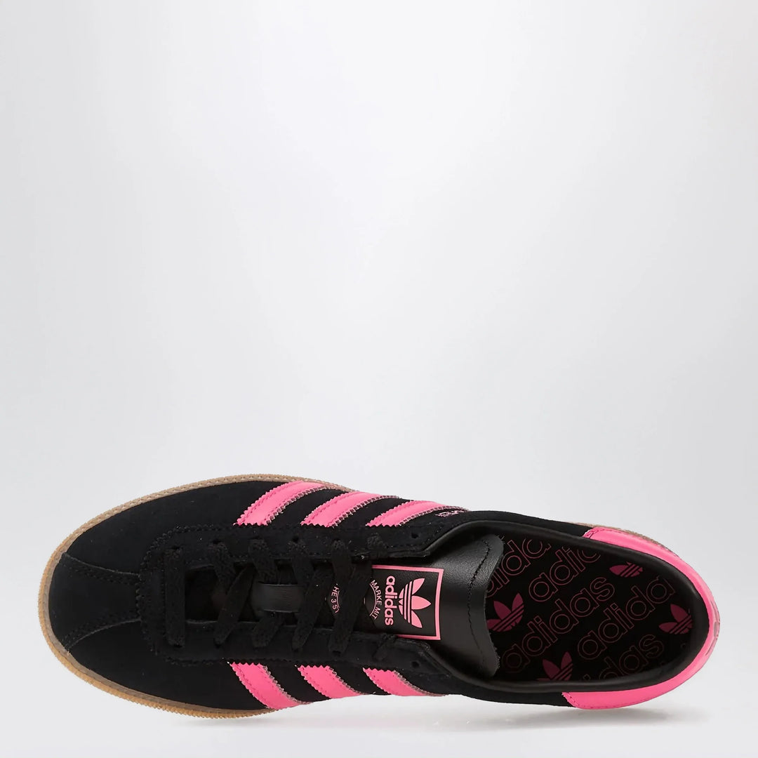 adidas Originals - Sneakers München in black/fuchsia suede
