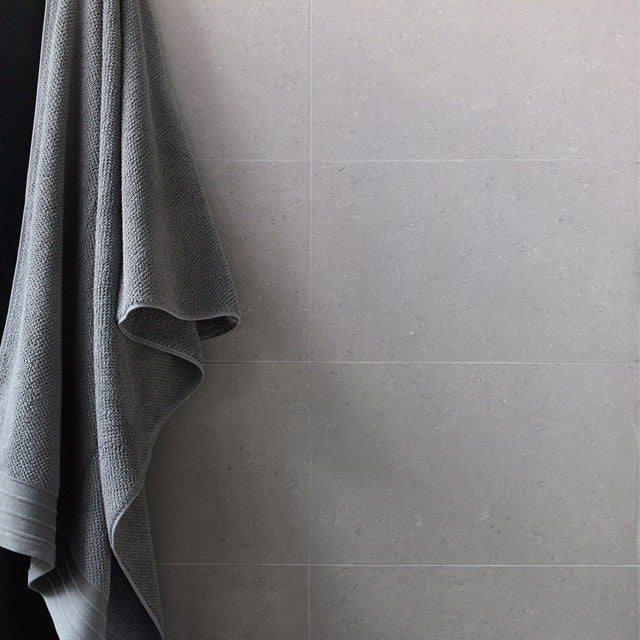 Bemboka Pure Cotton Hand Towel - Jacquard Grey