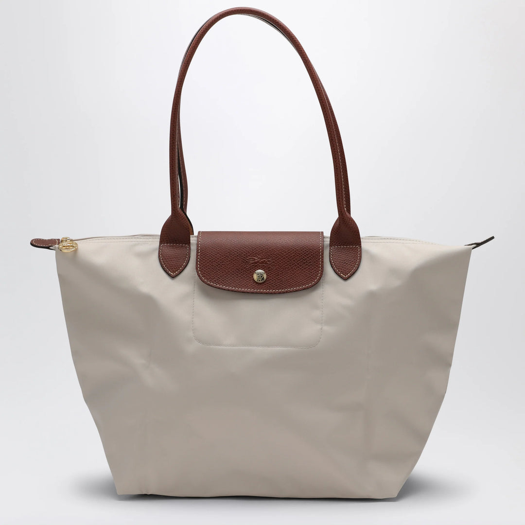 Longchamp - Paper-coloured Le Pliage Original L bag