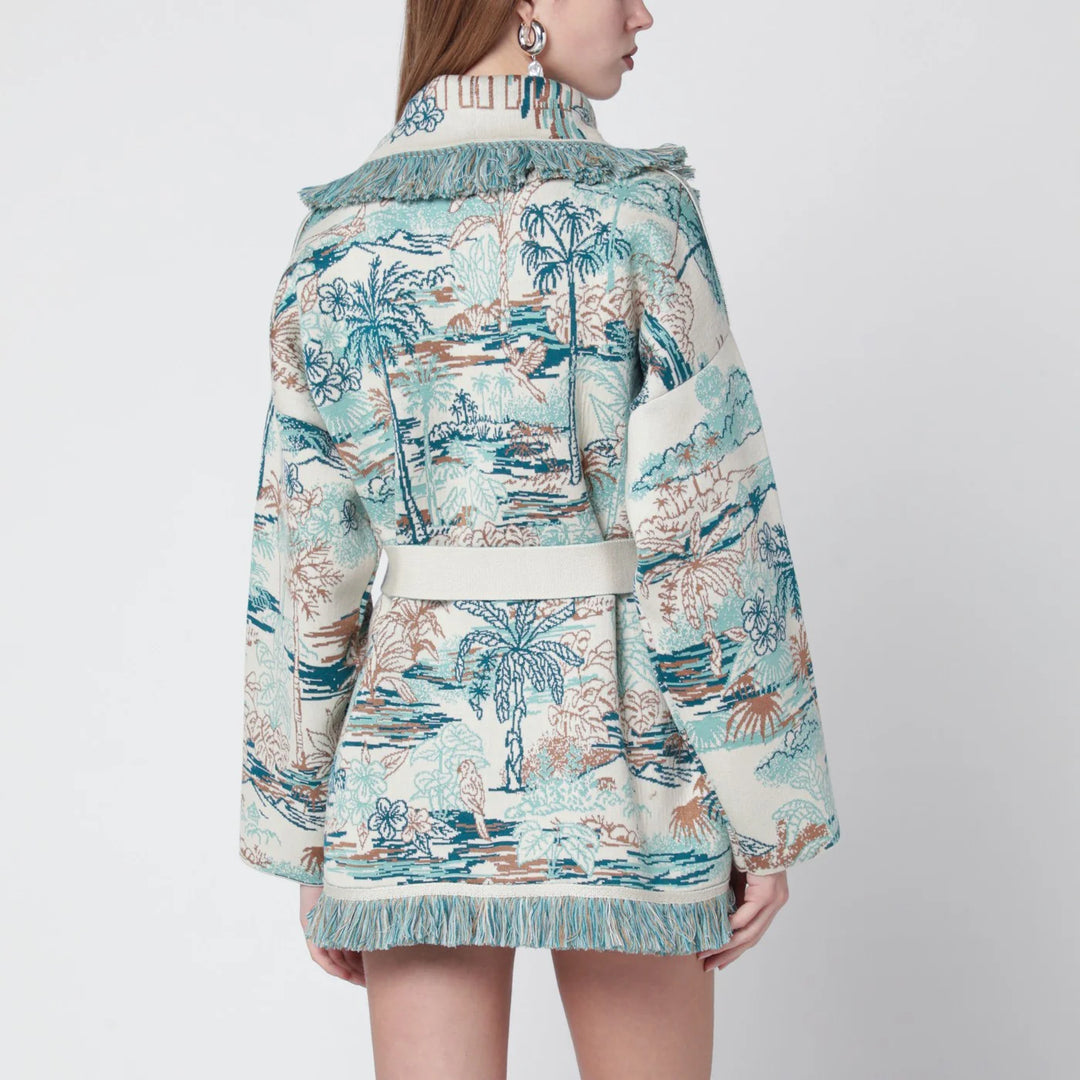 Alanui - Lost In The Blue multicolour cardigan