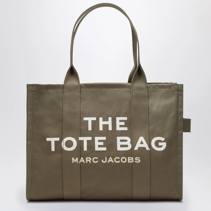 Marc Jacobs - Slate green canvas large Tote Bag
