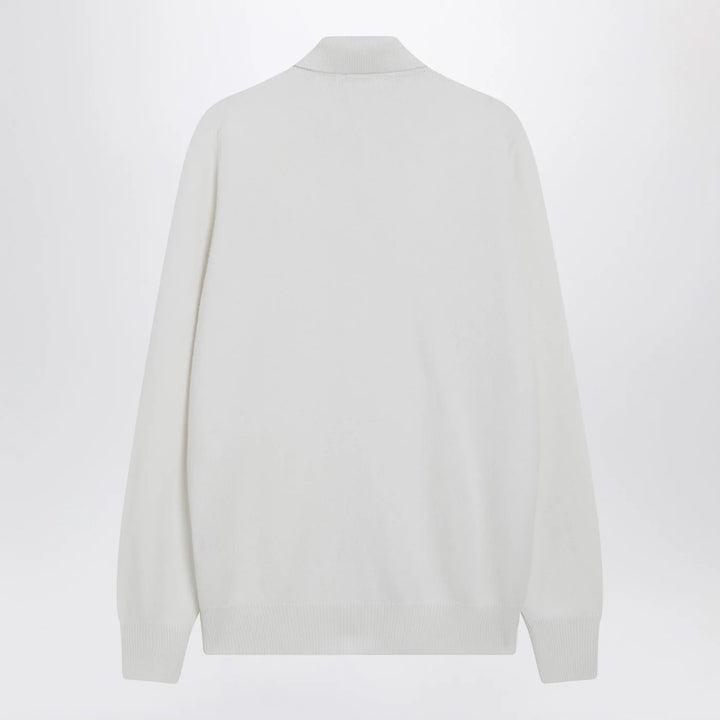 Brunello Cucinelli - White cashmere cardigan