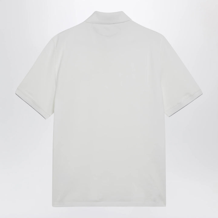 Brunello Cucinelli - White cotton polo shirt