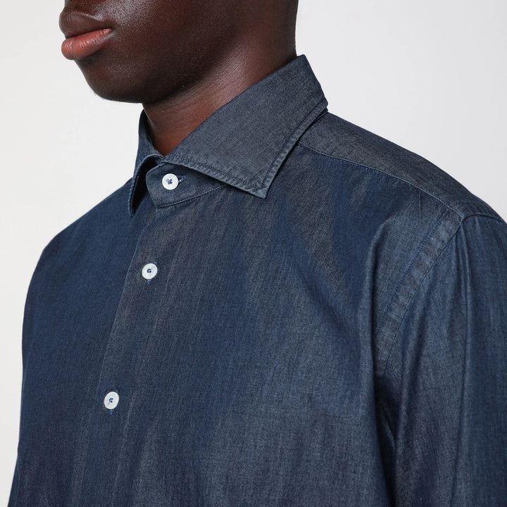 XACUS - Blue denim Casual shirt