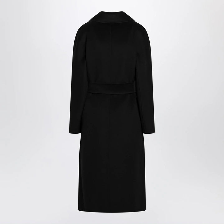 Max Mara Studio - Black coat with belt