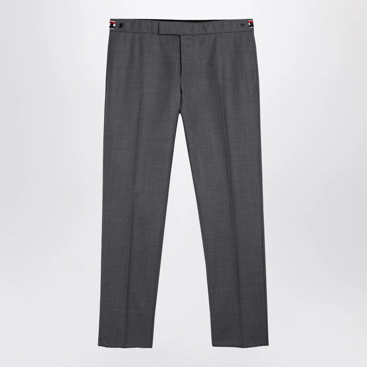 Thom Browne - Grey wool trousers