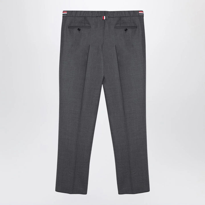 Thom Browne - Grey wool trousers