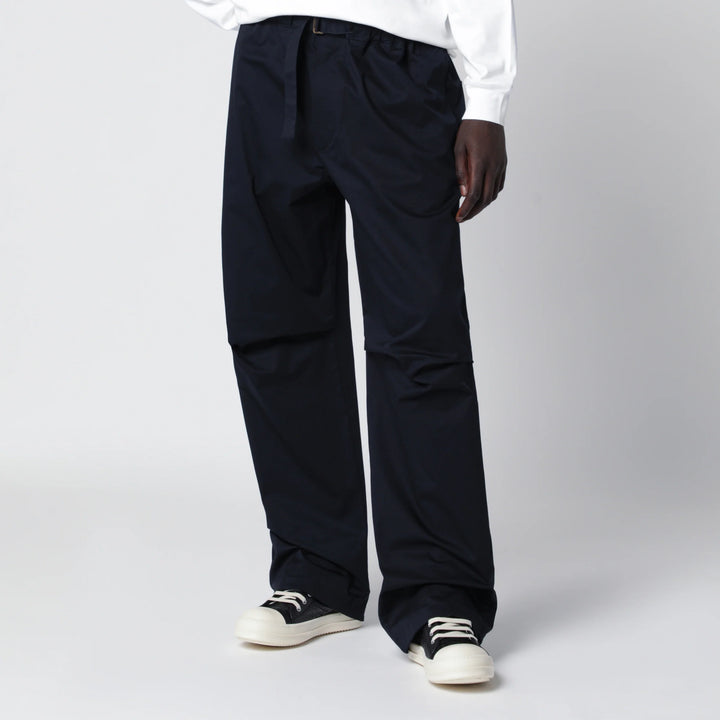 DARKPARK - Jordan relaxed fit navy blue trousers