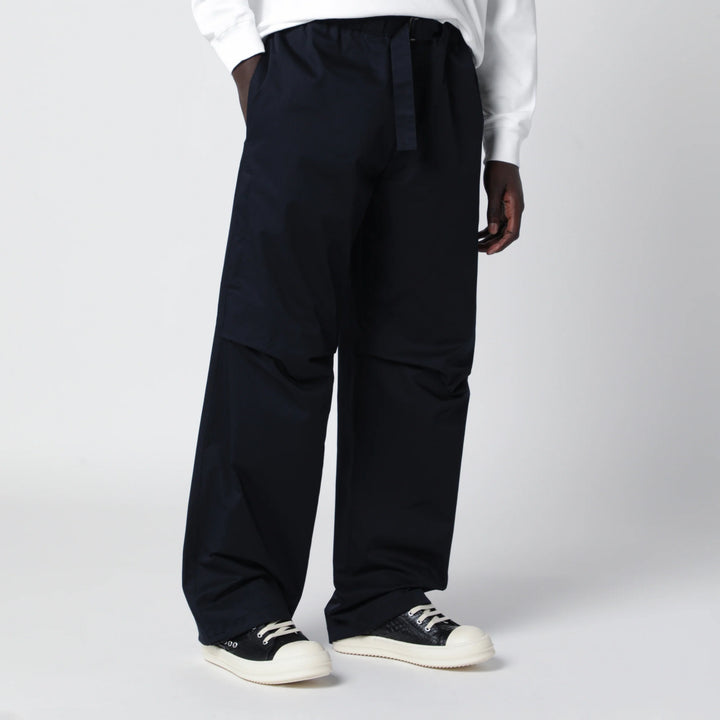 DARKPARK - Jordan relaxed fit navy blue trousers