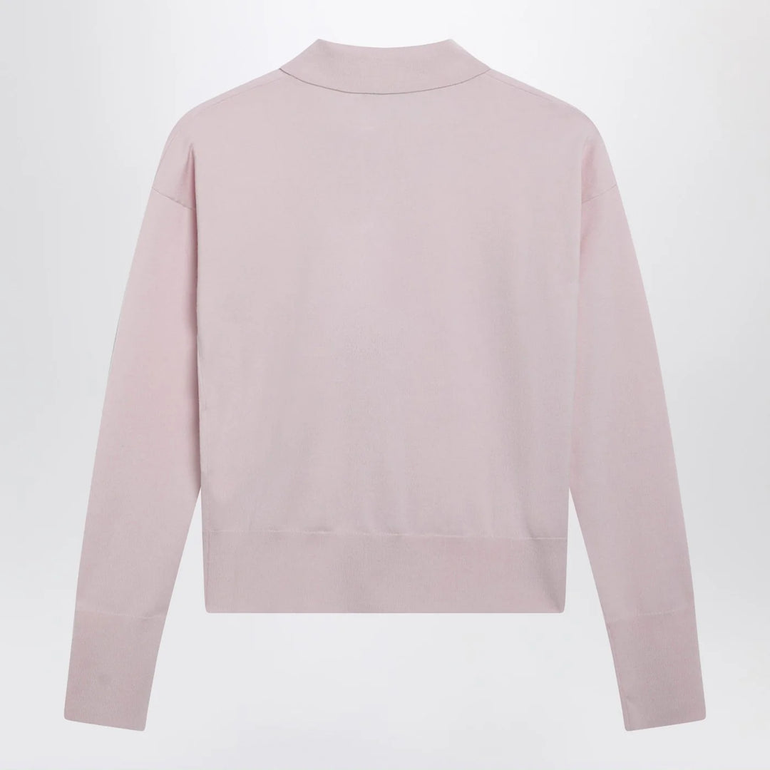 Max Mara - Pink wool-blend cardigan