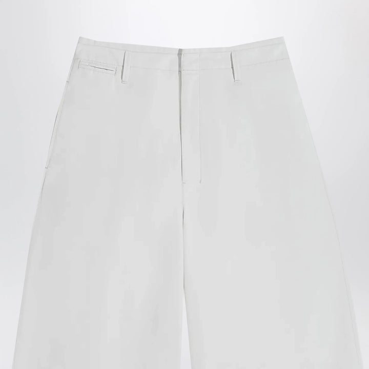 LEMAIRE - Rice-white cotton trousers